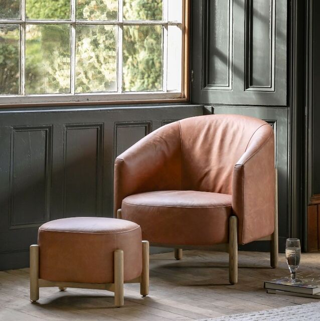 Tindon Armchair Vintage Brown
