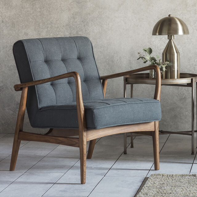Humber Armchair Dark Grey