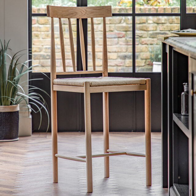 Eton Bar Stool Natural