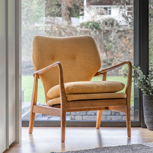 Jensen Armchair Ochre