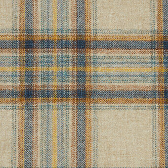 Wentworth Check Natural Denim