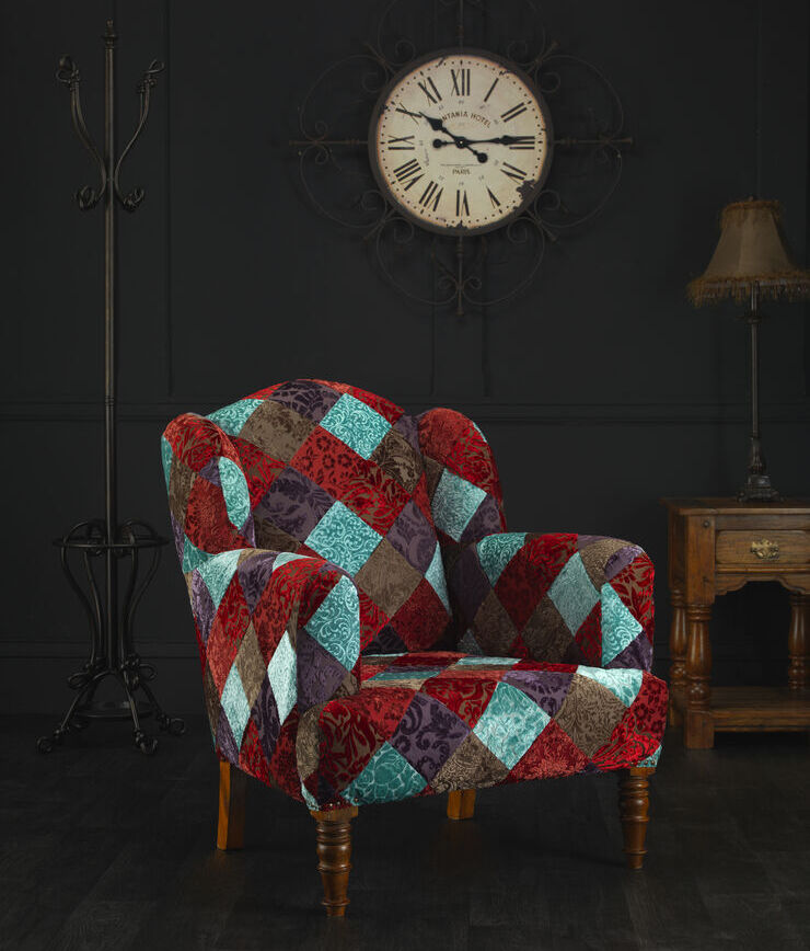 The 'Alice' Patchwork Chair – Perfect for Summer