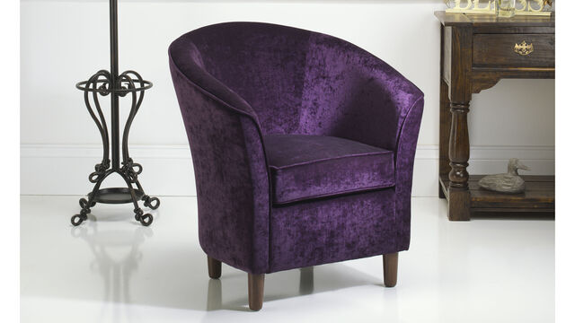 Purple Tub Chair