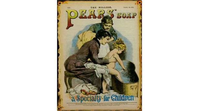 Pears Soap vintage poster